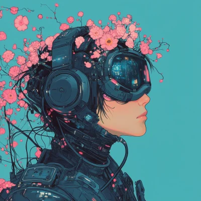 The Language of Flowers in Cyberpunk