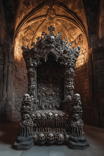 Gothic Fantasy Throne