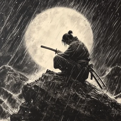 Moonlit Samurai