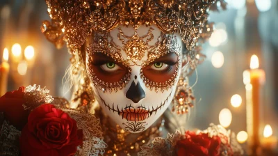 Elegant Catrina Portrait