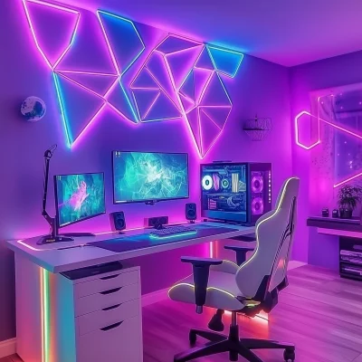 Modern Gaming Room