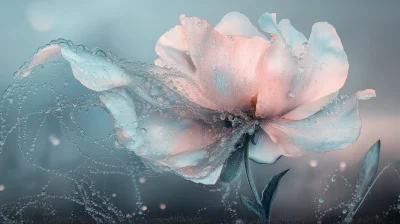 Dew on Peonies