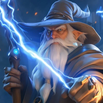 Gandalf as Overwatch Character