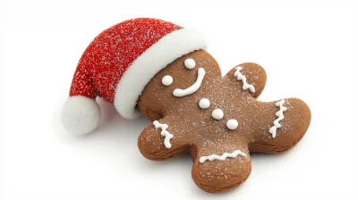 Christmas Gingerbread Man Cookie