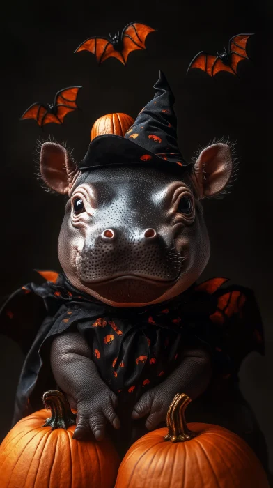 Halloween Hippo