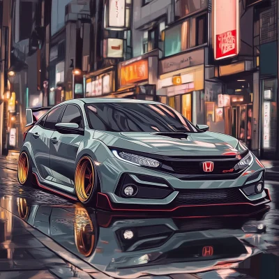 Honda Civic 6G Art