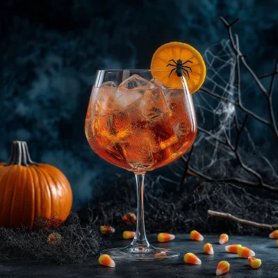 Halloween Spritz Cocktail