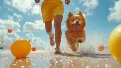 Joyful Beach Run