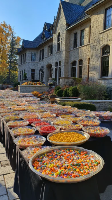 Halloween Candy Display