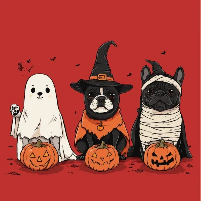 Halloween Dogs