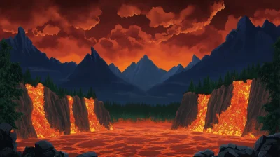 Monstrous Lava World