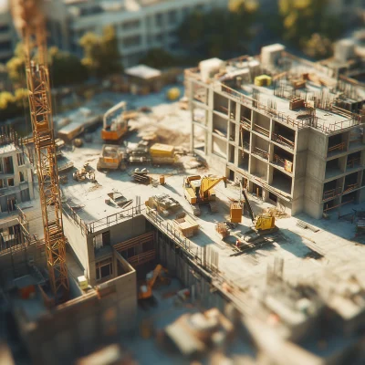 Construction Site from Above