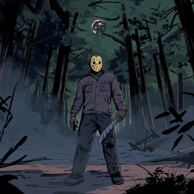 Jason in the Woods