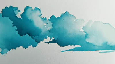 Peaceful Abstract Watercolor