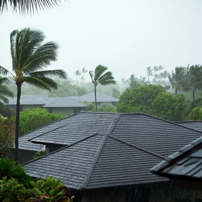 Rainy Day in Hawaii