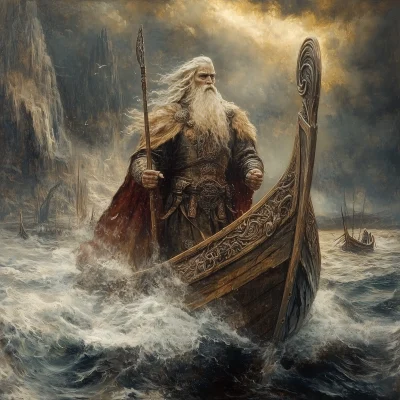 Norse Mythology Scenes