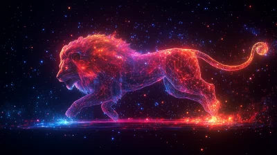 Cosmic Leap of the Lion