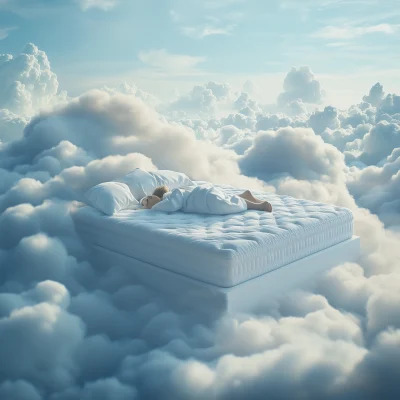 Dreamy Mattress in the Sky