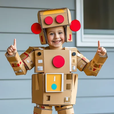 Homemade Robot Costume