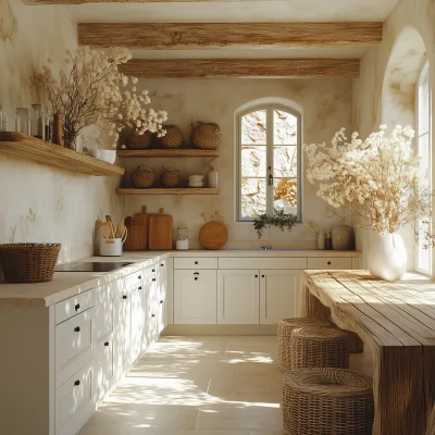 Boho Kitchen Interior