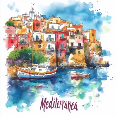 Mediterranean Typography