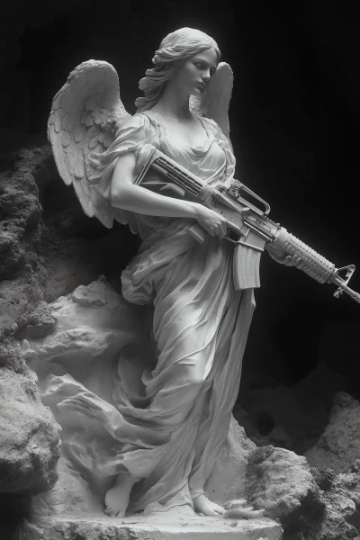 Angel with AK47