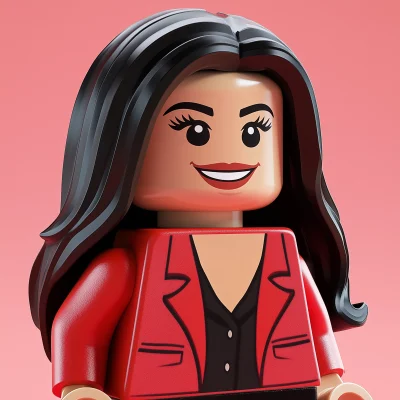 Professional Woman Lego Character