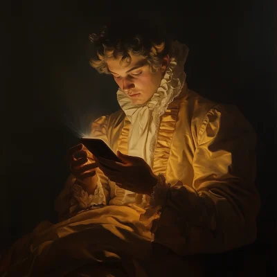 Modern Portrait in Classical Attire