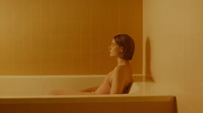 Celestial Bathtub Scene