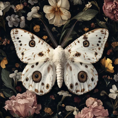 Baroque Style Moth