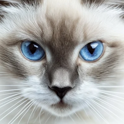 Blue Eyed Cat