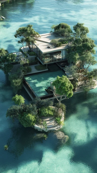 Floating House Compound