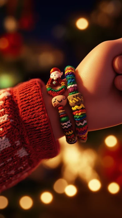 Magical Christmas Friendship Bracelets