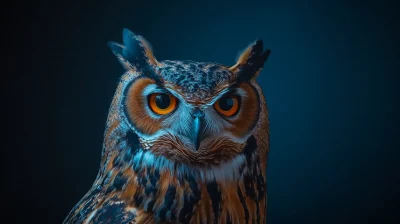 Owl Portrait