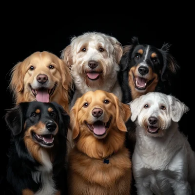 Happy Dogs Portrait