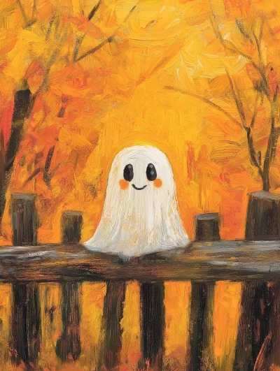 Cute Halloween Ghost