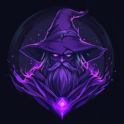 Mystical Wizard Logo