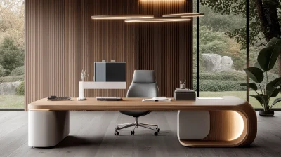 Modern CEO Office Mockup