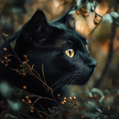 Beautiful Cat in the Wild