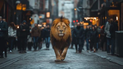 Lion in the City