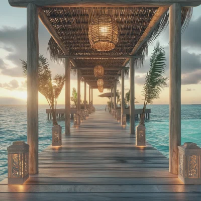 Luxurious Pier at Hotel Palace