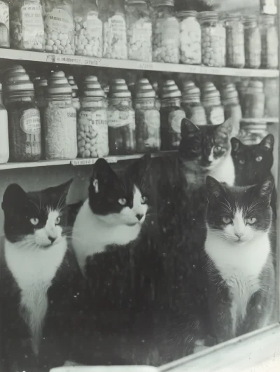 Cats in Candy Shop