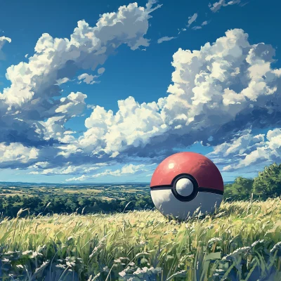 Pokeball in the Field