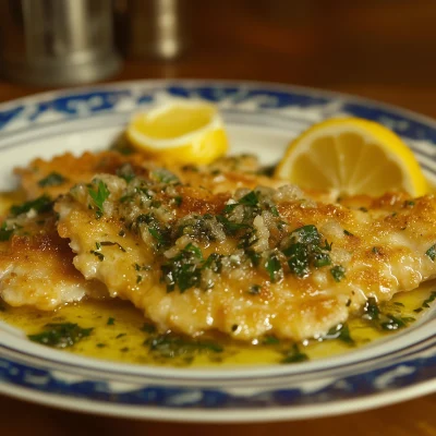 Tender Beef Piccata