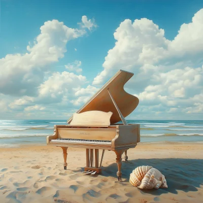 Piano on the Beach