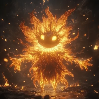 Star Light Fire Demon