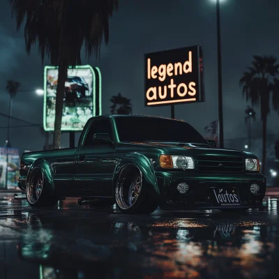 1997 Toyota Tacoma Lowrider  in Vice City Style