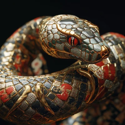 Hyper Realistic Snake