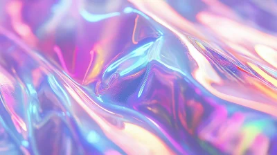 Vibrant Holographic Gradient