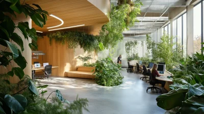 Biophilic Office Interior